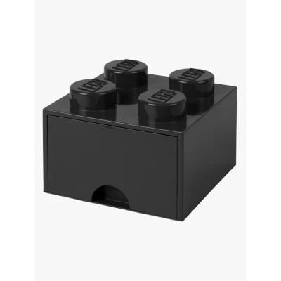 Bild av LEGO® Storage Box with Drawer Black 25x25x18 cm