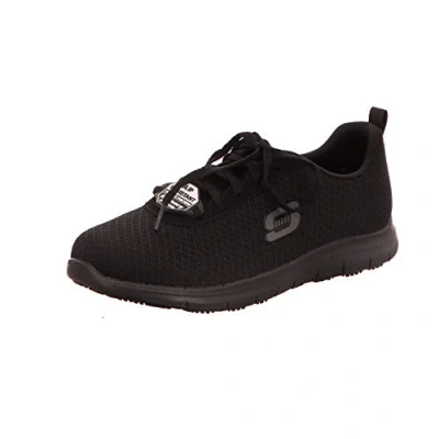 Bild av Skechers dam Ghenter Bronaugh Sneaker, Svart nät vatten och fläckavvisande behandling, 35.5 EU