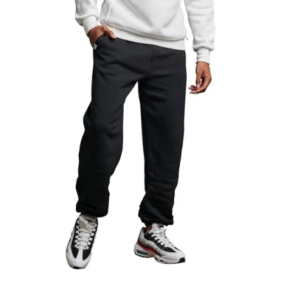 Bild av Russell Athletic Dri Power herrtröjor av fleece med fickor, Svart XXL