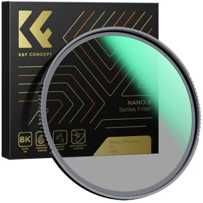 Bild av K&amp;F Concept 77mm Filter 1/4 Special Effects Filter, Double Side Multi Coated Lens Waterproof/Scratch Resistant