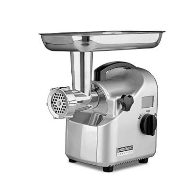 Bild av GASTROBACK #41409 Design köttkvarn Advanced, professionell motor (induktion/350 watt), digital display, korskniv i rostfritt stål med 4 vingar
