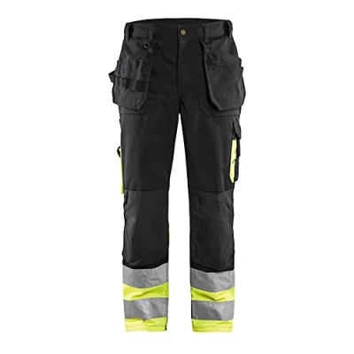 Bild av VARSELBYXA 1564 1811 U SPIKFIC GGRÅ/VARSELGUL D100 Beijerbygg Byggmaterial