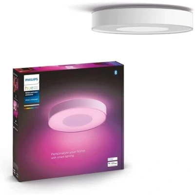 Bild av Philips Hue Infuse stor vit: takplafond, White and Color Ambiance, 52.5W, 2200 6500 kelvin, 16 miljoner färger, Zigbee &amp; BT, röststyrning via Amazon Alexa, Google Home, Siri