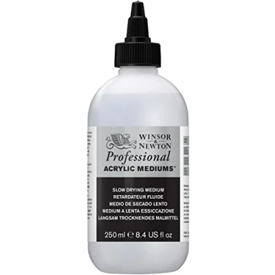 Bild av Winsor &amp; Newton 3040932 långsam torkning medium torkfördröjning för akrylfärger 250 ml flaska