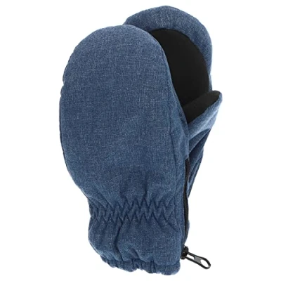 Bild av Sterntaler Unisex barn snöhandskar vantar handskar, Tintenblau Meliert, 3