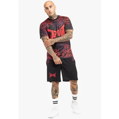 Bild av Tapout Normale Passform Rootstock Tshirt med print, Storlek: Small, Black red aubergine