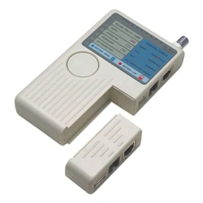 Bild av Intellinet 4 in 1 Cable Tester, RJ 11, 45, USB and BNC, One Button Test Nätverkstestare
