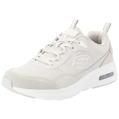 Bild av Skechers Herr Tres air Uno sneakers, Naturlig mocka mesh duraleather trim, 42 EU