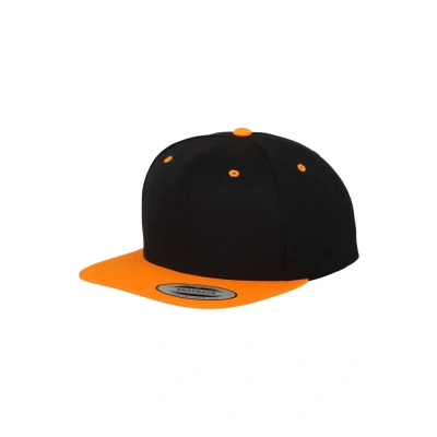 Bild av Flexfit Classic Snapback 2TONE Keps, Storlek: One Size, Black/orange