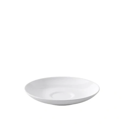 Bild av Villeroy &amp; Boch Royal tefat för kaffe eller te, diskmaskinssäker, mikrovågsugnssäker, rund fat vit, premium benporslin