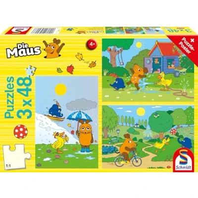 Bild av Schmidt Spiele 56213 the mouse Fun with Pussel