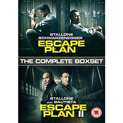 Bild av Escape Plan/Escape Plan II DVD Sylvester Stallone, H?fstr?m (DIR) Cert 15 2 Pre Owned Region