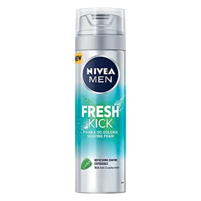 Bild av NIVEA MEN Fresh Kick uppfriskande rakskum för män 200 ml