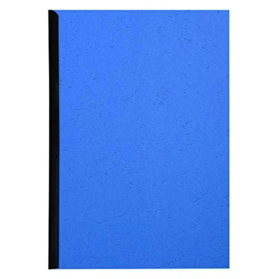 Bild av Exacompta Ref 2781C Förpackning med 100 plattor i återvunnet 270 g/m2 läderhård kartong för Forever omslag A4 format Blue Angel certifierad blå färg