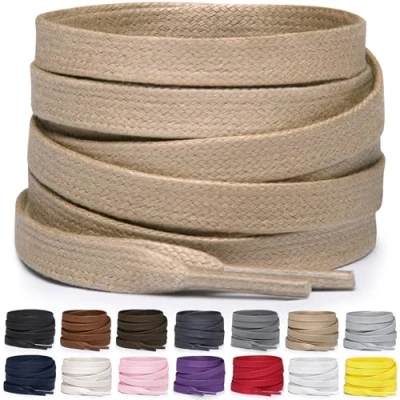 Bild av Miscly Flat Waxed Cotton Boot Laces Shoelaces