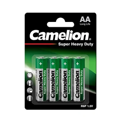 Bild av Camelion 10000406 R6 AA mignon supertungt batteri (paket med 4)