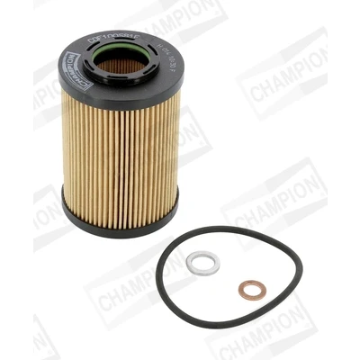 Bild av CHAMPION COF100581E Filtre à huile TITAN Cartouche filtrante HYUNDAI: SANTA FE 2, Tucson, i30 I 3/5 portes, KIA: cee‘d 5 Break