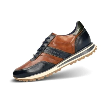 Bild av bugatti herr 332 AG807 sneakers, mörkblå/konjak, 40 EU, Mörkblå konjak, EU