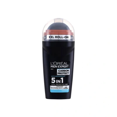 Bild av L&#039;Oréal Paris Men Expert Roll On Deo 3 pk Carbon Protect Intense Ice Deodorant For