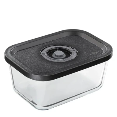 Bild av Köksprofi EASYFRESH vakuumburk M Okrossbart glas Livsmedel konserveras via vakuumpump vakuumlåda med plastlock lufttät och läckagesäker Ugns diskmaskinssäker
