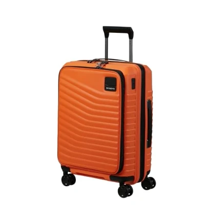 Bild av Samsonite Intuo Spinner S, Erweiterbar Handgepäck mit Frontlader, 55 cm, 42/48 L, Orange (Apricot)