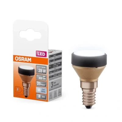 Bild av OSRAM LED STAR FLAT 28 Non DIM 3.5W 840 Frosted E14