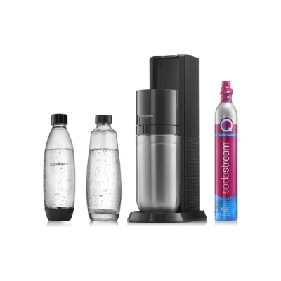 Bild av Kolsyrat vatten beredare SodaStream Duo Black + 2 flaskor