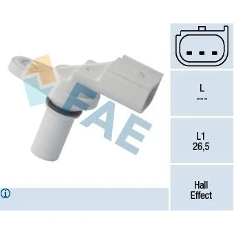 Bild av FAE 79246 Capteur, position d&#039;arbre à cames FORD: Focus 2, Mk1 3/5 portes, MONDEO 3