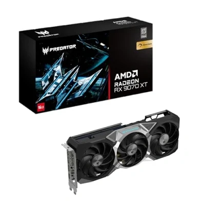 Bild av Acer Radeon RX 9070 XT Predator Bifrost OC 16GB GDDR6 RAM Grafikkort