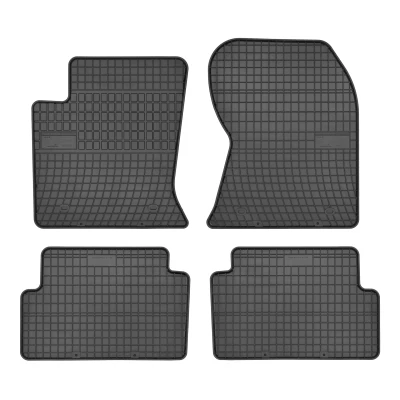 Bild av FROGUM 0310 Ensemble de tapis sol Caoutchouc avant et arrière 4 noir Sur mesure FORD: Focus Mk1 3/5 portes, Break