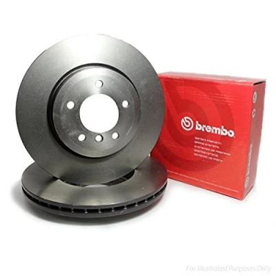 Bild av BREMBO MAX LINE 09.7359.76 Disque de frein 260 22 5 fendu, ventilé l&#039;intérieur revêtu à haute teneur en carbone avec vis/boulons