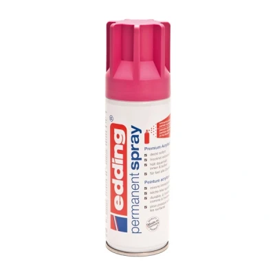 Bild av Sprayfärg akryl Edding 5200 200 ml matt telemagenta