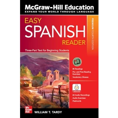 Bild av Easy Spanish Reader, Premium Fourth Edition: A Three part Text for Beginning Students