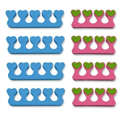 Bild av K Pro Tåavskiljare fingerspridare set 8 delar separator distans spikfärg