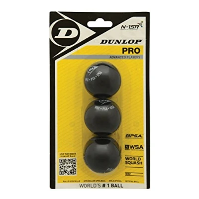 Bild av Dunlop PRO 3 pack Squash Ball