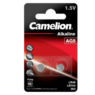 Bild av Camelion AG 5 LR48 Set med 2 batterier