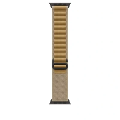Bild av Apple 49mm Tan Alpine Loop  Medium Black Titanium Finish