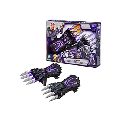 Bild av Marvel Black Panther Legacy Battle Claws Tillbehör till Superhjältedräkt, Flerfärgad, Från 5 år