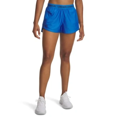 Bild av Under Armour Tech Play Up Shorts Blå Atlantis//Tvättad Marinblå XXL
