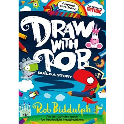 Bild av Draw with Rob: Build a Story: Story the No.1 bestselling art activity book series for incredible imaginations, from internet sensation Rob Biddulph