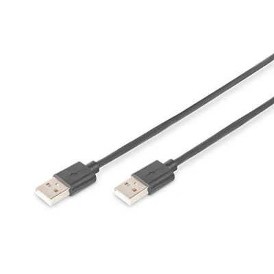 Bild av DIGITUS USB 2.0 anslutningskabel 5 m A (Pl) till 480 Mbit/s anslutningskabel, kabel svart