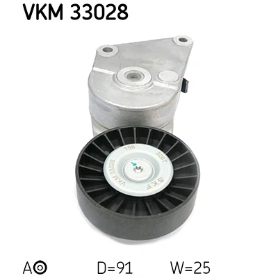 Bild av SKF VKM 33028 Poulie Tendeur PEUGEOT: 306 3/5 portes, Partner I Combispace, 406 Berline, CITROËN: Berlingo / First