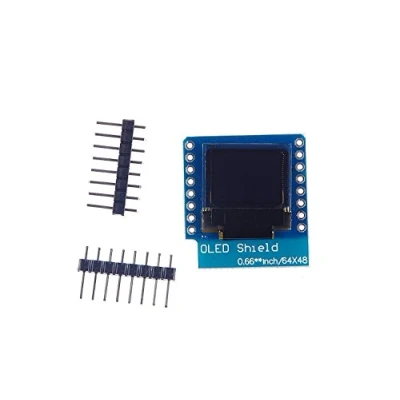 Bild av DollaTek OLED displaymodul sköld 0,66 tum 64 x 48 LCD modul IIC/I2C gränssnitt