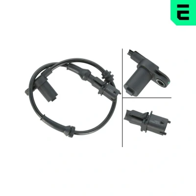 Bild av OPTIMAL 06 S038 Capteur ABS Essieu avant droit passif 470 OPEL: Corsa C 3/5 portes, Meriva A, Combo Van / Break