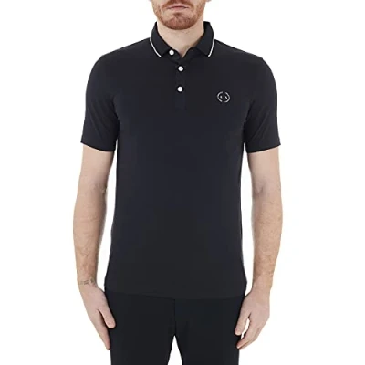 Bild av Armani Exchange Herr 8nzf70 pikétröja, blå, L