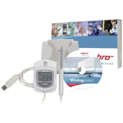 Bild av ebro 1601 0047 Z EBI 20 TE1 Set Temperatur datalogger Mål 30 til 70 C