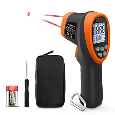 Bild av BTMETER BT 1500 infraröd termometer, kontaktlös pyrometer D:S 30:1 laser temperaturmätare, 58 till 2 732 ℉ ( 50 1 500 ℃) digital IR temperaturpistol för industri HVAC (inte människor)
