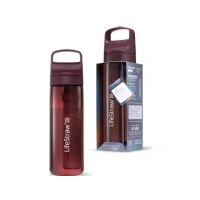 Bild av LifeStraw Go 2.0 Red 0,65L Merlot Me Away Filterflaska
