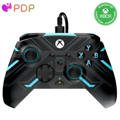 Bild av PDP Xbox REMATCH GLOW Wired controller TITAN STEEL