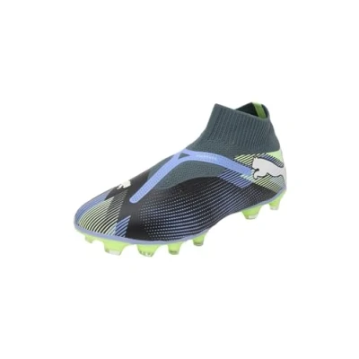 Bild av Puma Future 7 Match Laceless FG/AG Fotbollsskor fasta dobbar, Storlek: 44.5, Gray skies/white/fizzy apple Textil/syntet
